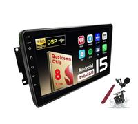 PLKEQS Android 15 Car Radio Sat Navi for B-enz W209 W203 W463 W639 9 Inch Head Unit Tablet Pad Multimedia Player with Wireless Carplay GPS Navigation FM RDS BT 5G-WiFi SWC DSP,M200S
