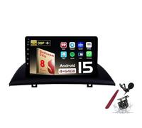 PLKEQS Android 15 Car Radio Sat Navi for B-MW X3 E83(2004-2012) 9 Inch Touchscreen Multimedia Player with Wireless Carplay GPS Navigation FM RDS Bluetooth 5G-WiFi SWC DSP,M500S