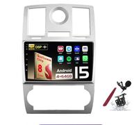 PLKEQS Android 15 Car Radio Sat Navi for C-hrysler 300C(2004-2011) 9 Inch Touchscreen Multimedia Player with Wireless Carplay GPS Navigation FM RDS Bluetooth 5G-WiFi SWC DSP,M500S