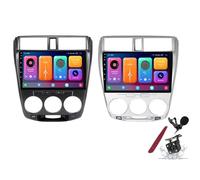 PLKEQS Android 15 Car Radio Sat Navi for H-onda City(2008-2013) 9 Inch Touchscreen Multimedia Player with Wireless Carplay GPS Navigation FM RDS Bluetooth 5G-WiFi SWC DSP,M200S