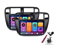 PLKEQS Android 15 Car Radio Sat Navi for H-onda Civic EJ/EK/EM(1995-2001) 9 Inch Touchscreen Multimedia Player with Wireless Carplay GPS Navigation FM RDS Bluetooth 5G-WiFi SWC DSP,M300S