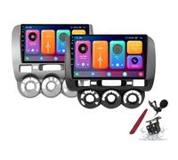 PLKEQS Android 15 Car Radio Sat Navi for H-onda Jazz city(2002-2007) 9 Inch Touchscreen Multimedia Player with Wireless Carplay GPS Navigation FM RDS Bluetooth 5G-WiFi SWC DSP,M120S