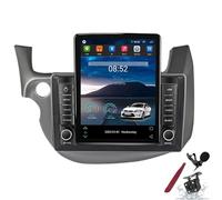 PLKEQS Android 15 Car Radio Sat Navi for H-onda Jazz LHD/RHD(2007-2014) 9.7 Inch Android Head Unit multimedia player with Carplay GPS Navigation HIFI BT 5G WiFi SWC MIC DSP,M150S