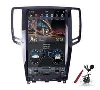 PLKEQS Android 15 Car Radio Sat Navi for I-nfiniti G37 G25 G35 G37S(2007-2013) 13.6" Android Head Unit Car Multimedia Player with Carplay GPS Navigation HIFI BT 5G WiFi SWC MIC DSP,4G+64G