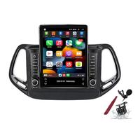 PLKEQS Android 15 Car Radio Sat Navi for J-eep Compass(2016-2018) 9.7 Inch Android Head Unit multimedia player with Carplay GPS Navigation HIFI BT 5G WiFi SWC MIC DSP,M200S