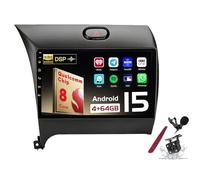 PLKEQS Android 15 Car Radio Sat Navi for K-IA Cerato 3/K3(2013-2017) 9 Inch Touchscreen Multimedia Player with Wireless Carplay GPS Navigation FM RDS Bluetooth 5G-WiFi SWC DSP,M200S