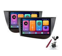 PLKEQS Android 15 Car Radio Sat Navi for S-eat Leon 2 MK2(2005-2012) 9 Inch Touchscreen Multimedia Player with Wireless Carplay GPS Navigation FM RDS Bluetooth 5G-WiFi SWC DSP,M120S