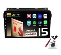 PLKEQS Android 15 Car Radio Sat Navi for S-uzuki Alto(2009-2016) 9 Inch Touchscreen Multimedia Player with Wireless Carplay GPS Navigation FM RDS Bluetooth 5G-WiFi SWC DSP,M200S