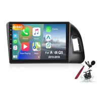 PLKEQS Android 15 Car Stereo Radio for A-udi Q5(2010-2018) 9inch 2K Touchscreen 2000 * 1200 Android Head Unit Multimedia Player with Carplay GPS Navi BT 5G WiFi DSP SWC,K1 Pro Plus