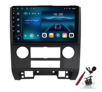 PLKEQS Android 15 Car Stereo Radio for F-ord Escape(2007-2012) 9inch 2K Touchscreen 2000 * 1200 Android Head Unit Multimedia Player with Carplay GPS Navi BT 5G WiFi DSP SWC,K3 Pro Plus
