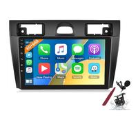 PLKEQS Android 15 Car Stereo Radio for F-ord Fiesta Mk VI 5 Mk5(2002-2008) 9inch 2K Touchscreen 2000 * 1200 Android Head Unit Multimedia Player with Carplay GPS Navi BT 5G WiFi DSP SWC,K3 Pro