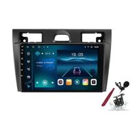 PLKEQS Android 15 Car Stereo Radio for F-ord Fiesta Mk5(2002-2008) 9inch 2K Touchscreen 2000 * 1200 Android Head Unit Multimedia Player with Carplay GPS Navi BT 5G WiFi DSP SWC,K6 Pro