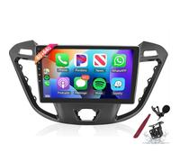 PLKEQS Android 15 Car Stereo Radio for F-ord Transit Tourio(2013-2018) 9inch 2K Touchscreen Android Head Unit Multimedia Player with Carplay GPS Navi BT 5G WiFi DSP SWC,K6 Pro