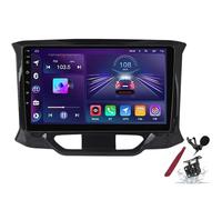 PLKEQS Android 15 Car Stereo Radio for L-ADA X-RAY(2015-2019) 9inch 2K Touchscreen 2000 * 1200 Android Head Unit Multimedia Player with Carplay GPS Navi BT 5G WiFi DSP SWC,K1 Pro Plus