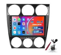 PLKEQS Android 15 Car Stereo Radio for M-azda 6(2004-2015) 9inch 2K Touchscreen 2000 * 1200 Android Head Unit Multimedia Player with Carplay GPS Navi BT 5G WiFi DSP SWC,Y3