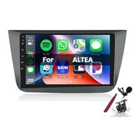 PLKEQS Android 15 Car Stereo Radio for S-eat Altea(2004-2016) 9inch 2K Touchscreen 2000 * 1200 Android Head Unit Multimedia Player with Carplay GPS Navi BT 5G WiFi DSP SWC,K4 Pro Plus