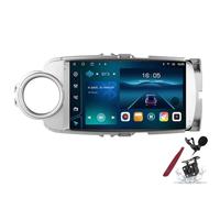 PLKEQS Android 15 Car Stereo Radio for T-oyota Yaris(2012-2017) 9inch 2K Touchscreen 2000 * 1200 Android Head Unit Multimedia Player with Carplay GPS Navi BT 5G WiFi DSP SWC,K2 Pro