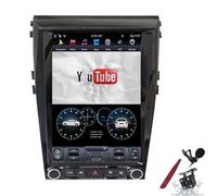 PLKEQS Android 15 Qualcomm Car Radio for F-ord Edge(2015-2019) Stereo Replacement Head Unit 9.7" QLED Touchscreen with Carplay GPS Navigation Multimedia Player DSP SWC,K4 Pro