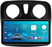 PLKEQS ,Core(8G+128G),10.33in Android 15 Car Stereo for R-enault Logan Sandero 2 2012-2019, Wireless Carplay Android Auto, Bluetooth GPS FM Backup Camera