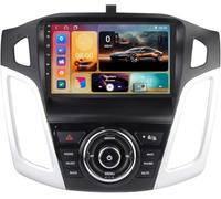 PLKEQS ,G5 2G+32G,Android 15 9 Inch IPS Touch Screen Car Stereo for F-ord Focus 2011-2015, Wireless CarPlay Android Auto, GPS WiFi Bluetooth, Support OBD2 DVR DSP