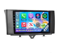 PLKEQS [Qualcomm 8 Core 4+64G] Android 15 Car Radio for B-enz Smart Fortwo 2011-2015 - Carplay and Android Auto - 9 Inch 2000 * 1200 Touchscreen Car Stereo - DSP/GPS/SWC+Camera,K6 Pro