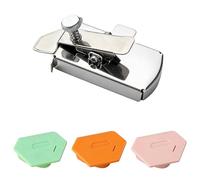 Plkjiu 4-Pack Magnetic Seam Guide for Sewing Machine - Professional Sewing Accessories & Quilting Templates, Universal Sewing Machine Attachment for Brother Singer Machines, UK Sewing Tools & Supplies