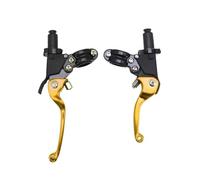 PLKPVHVZNM Brake Clutch Pair of Motorbike Handle CNC Moto Plating Colorful Brake Clutch Uitable for Most Motorcycles Dirt Bike Clutch Brake(C04)