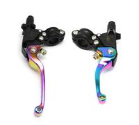 PLKPVHVZNM Brake Clutch Pair of Motorbike Handle CNC Moto Plating Colorful Brake Clutch Uitable for Most Motorcycles Dirt Bike Clutch Brake(C06)