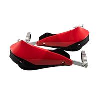 PLKPVHVZNM Motorcycle Hand Guard for Suzuki 1Pair 22mm 25mm 28mm Universal Motorcycle Hand HandlebarGuards Dirt Bike Handguard Handle Bar Protection Shield Motorcycle(Red)