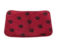 PLKYZMCDK Reusable Dog Pee Pad, Washable Pet Urine Mat with 4 - Layer Absorbent Core for Dogs and Cats, Holds Up to 8 Cups, Print Design for Indoor Training or Feeding (40 * 60cm)