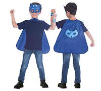 (PLL) (Fix 0/1) (9903735) Child Boys Catboy Cape & Mask Set