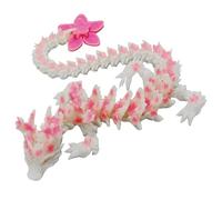 PLLDVEFD 1 Piece Of Dragon Toy, 3D Printed Toy, Creative Luminous Ornaments, Home Decoration Ornaments, Simulated Animal Models.