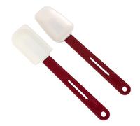 PLLDVEFD 2 Pieces Baking Scrapers, Baking Tools, Silicone Spatulas, Kitchen Tools, High Temperature Resistant Spatulas, Cooking Accessories.
