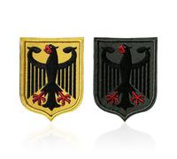 PLLDVEFD 2 Pieces Of Eagle Pattern Cloth Patch, Embroidered Cloth Patch, Retro Personalized Cloth Patch, And Clothing Decorative Cloth Patch.