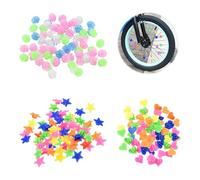 PLLDVEFD 320 Pieces Bicycle Spoke Decoration, Children'S Bicycle Accessories, Luminous Decorations, Creative Bicycle Accessories.