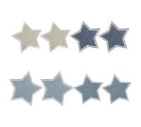 PLLDVEFD 8 Pieces Of Star Ironing Patch, Children'S Embroidered Cloth Patch, Diy Clothing Back Packaging Patch, Jeans Patch Patch, Loophole Repair Subsidy, Creative Ironing Cloth Patch.