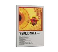PLLILYBR The Kick Inside by Kate Bush Decor Living Room Canvas Wall Art Modern Poster Family Bedroom 08x12inch(20x30cm) Frame-style
