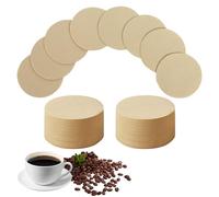 Plliocse Pliocse Coffee Filter Paper, 800 PCS Unbleached Coffee Filter Paper, 64 mm/2.5 inch Coffee Filter Paper Compatible with Aeropress and Espresso Kettles (64mm-Natural), KFHLZ204