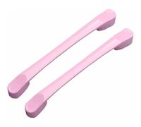 PLLJIAXUAMCLNL 2 Pcs Aluminum Alloy Drawer Handles Kitchen Cabinet Hardware Pull Furniture Dresser Drawer Pulls Coloured Handles Kitchen Handles Door Pull Knob (Pink Hole Distance 96 mm)