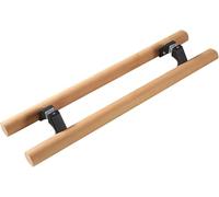 PLLJIAXUAMCLNL Modern Barn Door Handle Set, Wooden H Shape Handle for Interior/Exterior Front Door, Commercial Heavy Duty Sliding Barn Door Hardware (Style3 120cm/47in)