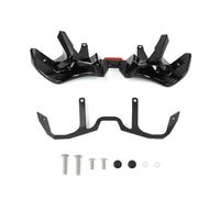 PLMLTZGZGQ Motorcycle Front Spoiler Lower Lip Fixed Wing Aerodynamic Wing Kit For Z900 Z 900 SE 2025-2026(Glossy black)