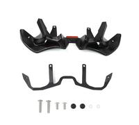 PLMLTZGZGQ Motorcycle Front Spoiler Lower Lip Fixed Wing Aerodynamic Wing Kit For Z900 Z 900 SE 2025-2026(Matte black)