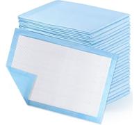 PLMMOUT Pack of 30 Disposable Changing Mats, 60 x 90 cm Baby Changing Mat, Waterproof and Ultra Soft, Changing Mat Disposable for Babies