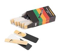 PLMN 10 Pcs Bb Clarinet Reeds Strength 1.5/2.0/2.5/3.0/3.5/4.0 Reeds Traditional Reeds for Clarinet Beginner and Player clarinet reeds 1.5