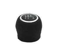 PLMNHSS Car Gear Shift Knob 5/6 Speed Gear Shift Knob Shifer Lever Change Head for Fiat for Grande for Punto 2006-2012 for Linea 2007-2015(5 Speed Black)