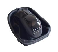 PLMNHSS Car Gear Shift Knob Gearshift Lever Knob Stick Shifter Manual 5 6 Speed for Benz for C Class for W203 for S203 Leather Gaitor Boot Cover Car Styling(6 Speed-E)