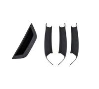 PLMNHSS Car Inner Handle for BMW for X3 for X4 F25 F26 2010 2011 2012 2013 2014 2015 2016 Car Interior Door Handle Panel Pull Cover LHD(Black 4pc)