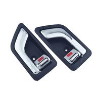 PLMNHSS Car Inner Handle for Hyundai Getz 2002 2003 2004 2005 2006 2007 2008 2009 2010 2011 Interior Door Handle(Chrome Pair)