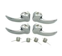 PLMNHSS Car Inner Handle for Nissan for Qashqai J10 2007 2008 2009 2010 2011 2012 2013 Car Interior Door Handle(Left Right 4 Sides)