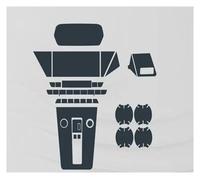 PLMNHSS GPS Transparent Navi Film For A3 For 8Y For S3 2020 2021 TPU Car Interior Central Console Gear Dashboard Panel Screen Protective Film(RHD Full Set)